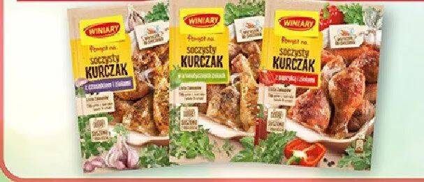 Pomysł na złocistego kurczaka z czosnkiem i ziołami promocja w Prim Market