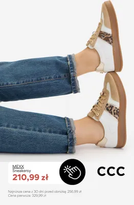 Sneakersy Mexx promocja w CCC