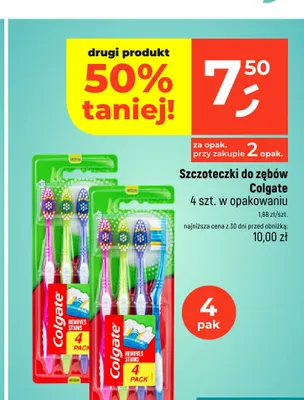 Szczoteczki do zębów Colgate 4-pak promocja w Dealz