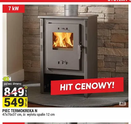 Piec Termokreka N promocja w Merkury Market