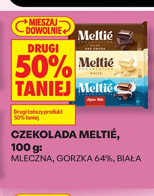 Czekolada Meltié gorzka 64% promocja w Biedronka