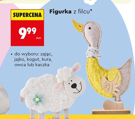 Figurka z filcu promocja w Biedronka