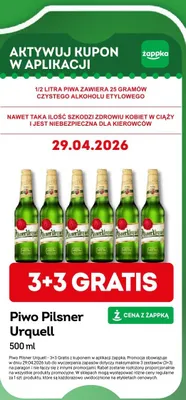 Piwo pilsner urquell promocja w Żabka