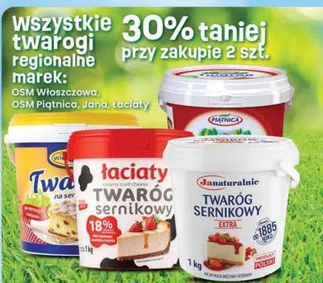 Twaróg sernikowy promocja w Dino