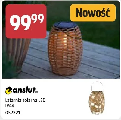 Latarnia solarna LED IP44 promocja w Jula