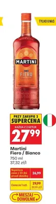 Martini Bianco promocja w Biedronka