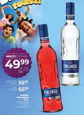 Wódka Finlandia Redberry promocja w Duży Ben