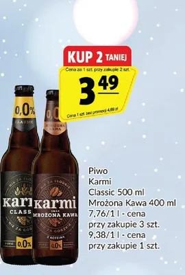 Piwo Karmi Mrożona Kawa 400 ml promocja w Prim Market