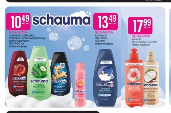 Szampon do włosów Schauma promocja w Drogerie Jasmin