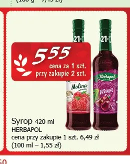 Syrop Herbapol promocja w CEZAR Delikatesy