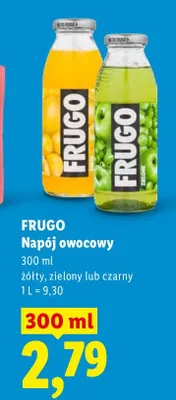 Napój owocowy Frugo czarny promocja w Lidl