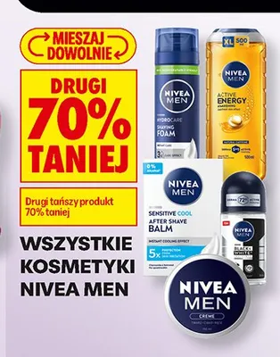 Kosmetyki Nivea Men promocja w Biedronka