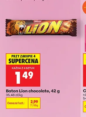 Baton Lion chocolate promocja w Biedronka