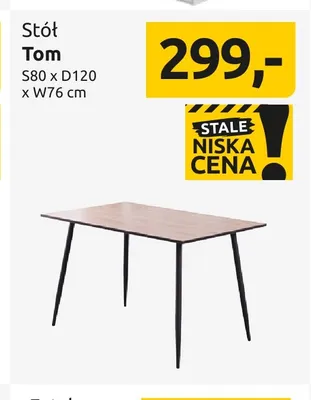 Stół Tom Black Red White promocja w Black Red White