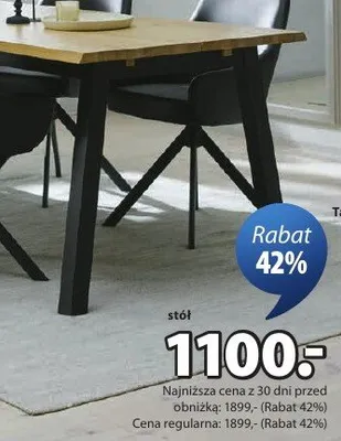 Stół promocja w Jysk