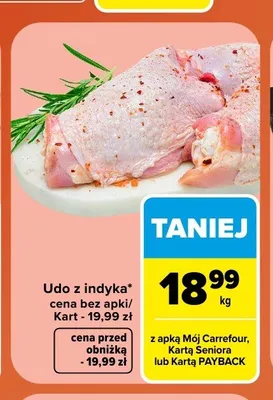 Udo z indyka promocja w Carrefour
