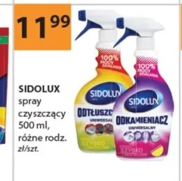 Spray czyszczący odkamieniacz Sidolux promocja w Drogerie Laboo