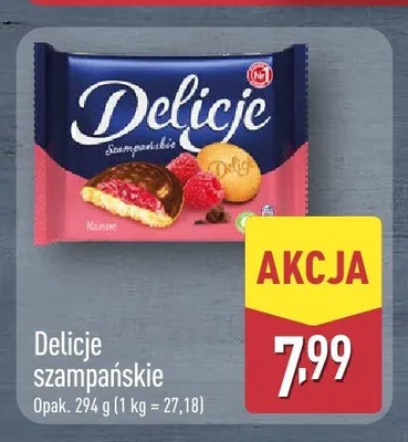 Delicje szampańskie promocja w Aldi
