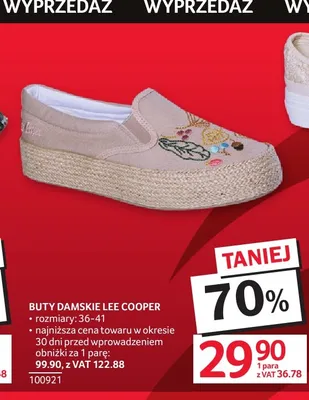Buty damskie Lee Cooper promocja w Selgros