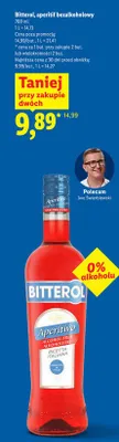 Aperitivo bezalkoholowy promocja w Lidl