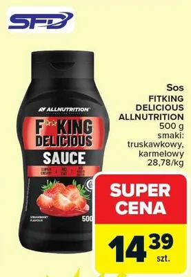 Sos Fitking Delicious Sauce promocja w Carrefour