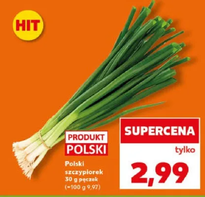 Szczypiorek polski w pęczku promocja w Kaufland