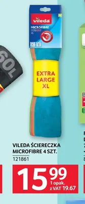 Ściereczka Microfibre Vileda promocja w Selgros