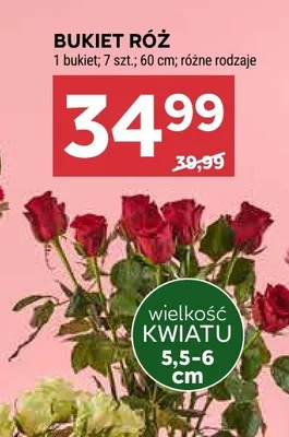 Bukiet róż promocja w Stokrotka