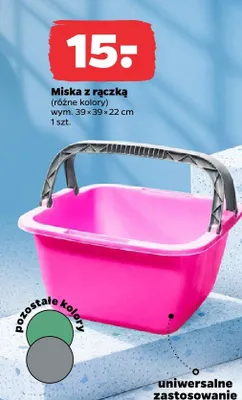 Miska z rączką Netto promocja w Netto