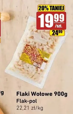 Flaki wołowe Flak-pol promocja w API Market