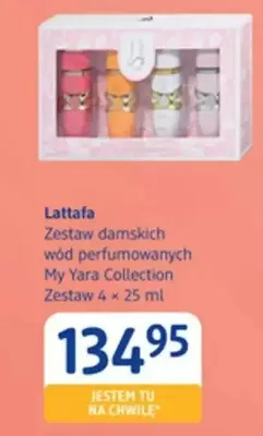 Zestaw damskich wód perfumowanych My Yara Collection promocja w Drogerie DM