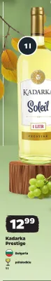 Wino białe Kadarka Prestige promocja w Netto