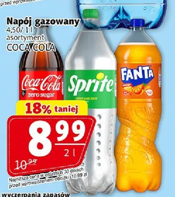Napój gazowany Sprite promocja w Prim Market