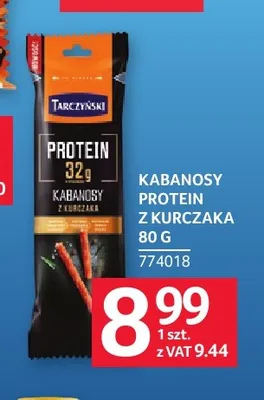 Kabanosy Protein z kurczaka Tarczyński promocja w Selgros