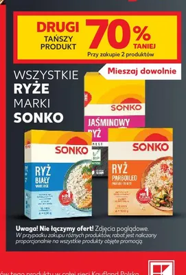 Ryż biały Sun rice promocja w Kaufland