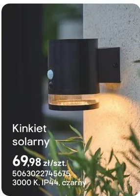 Kinkiet solarny promocja w Castorama