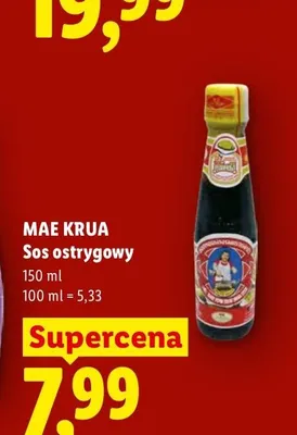 Sos ostrygowy Mae Krua promocja w Lidl