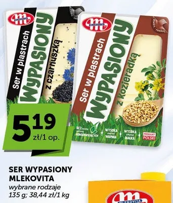 Ser Wypasiony Mlekovita promocja w Euro Sklep