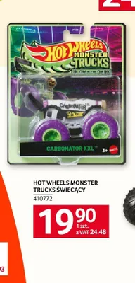 Monster Trucks świecący HOT WHEELS promocja w Selgros