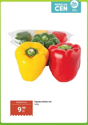 Papryka trikolor mix promocja w Dino