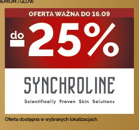 Kosmetyki Synchroline promocja w Ziko Dermo