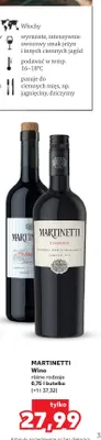Wino czerwone Martinetti Chianti promocja w Kaufland