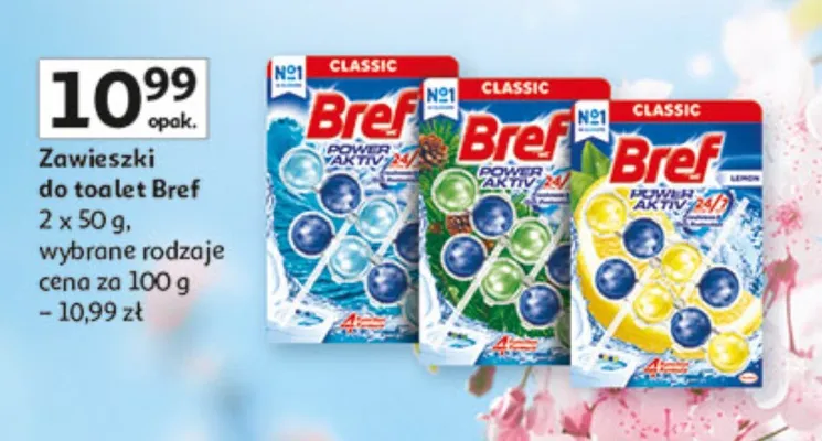 Zawieszki do toalet promocja w Auchan