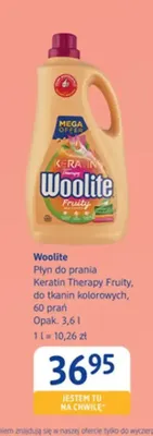 Płyn do prania Woolite Keratin Therapy Fruity promocja w Drogerie DM