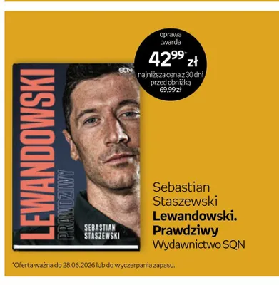 Książka Lewandowski. Prawdziwy Sebastian Staszewski promocja w Empik