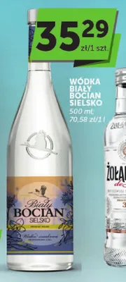 Wódka Biały Bocian Sielsko promocja w Groszek
