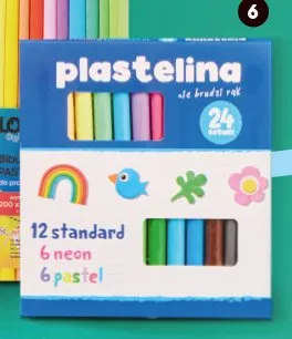 Plastelina Loozz 24 kolory promocja w Biedronka