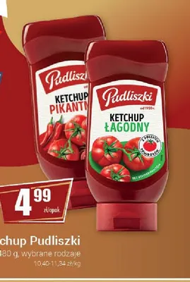 Ketchup Pudliszki Łagodny promocja w Premium Nasz Sklep