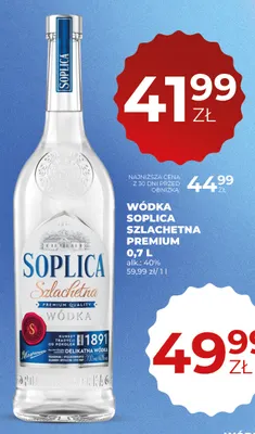 Wódka Soplica Szlachetna Premium promocja w Duży Ben