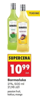 Wódka kaktus promocja w Biedronka